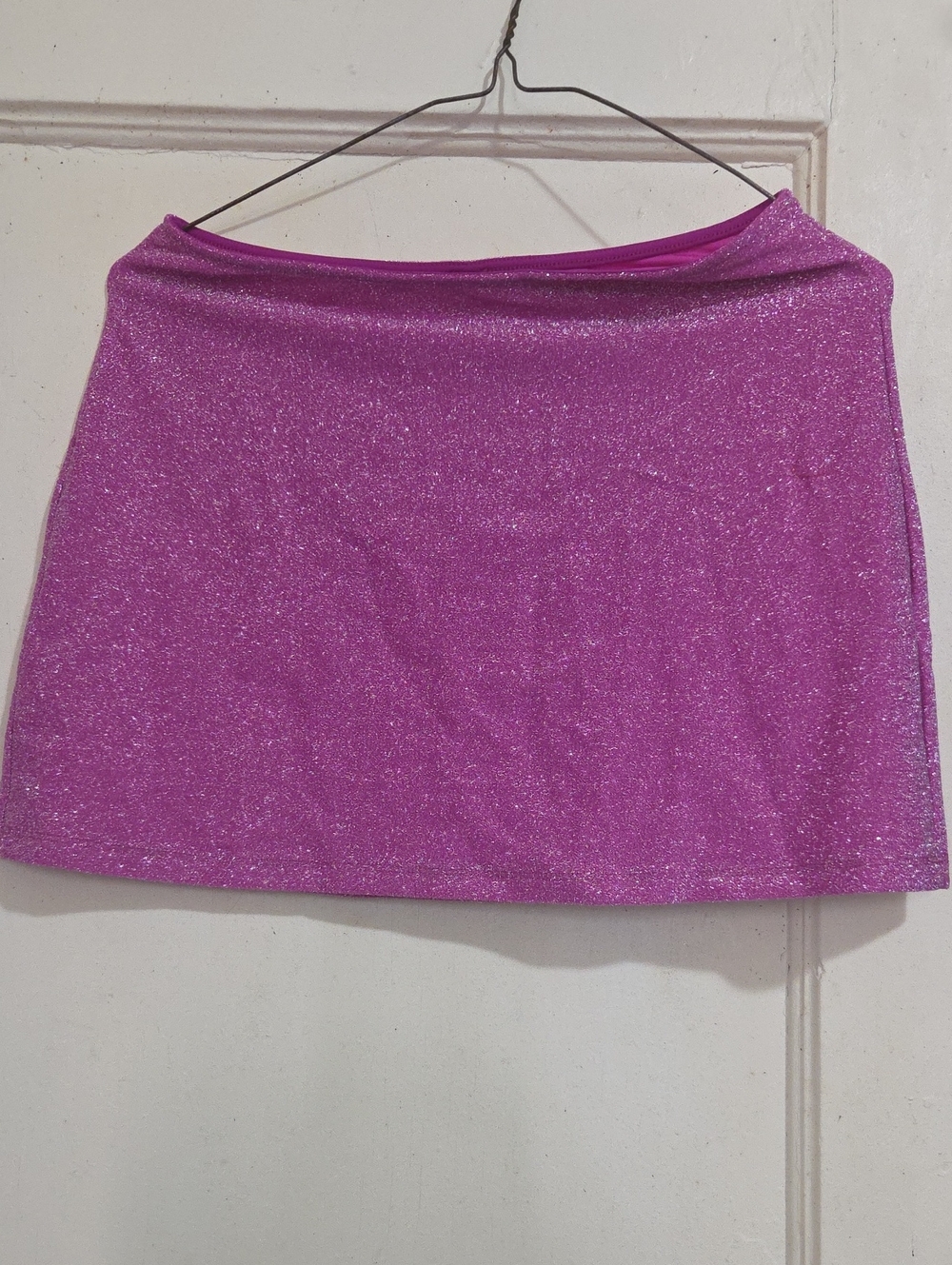 PINK Victoria's Secret Glitter Pink Swim Coverup Skirt